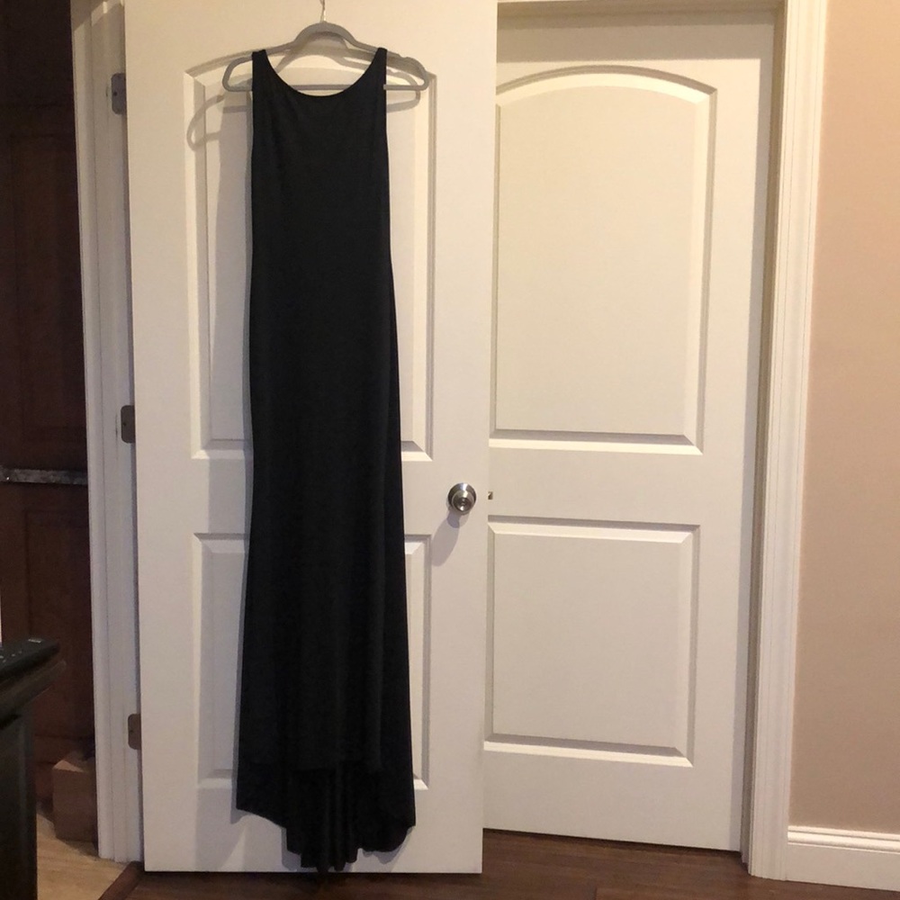 Long black dress